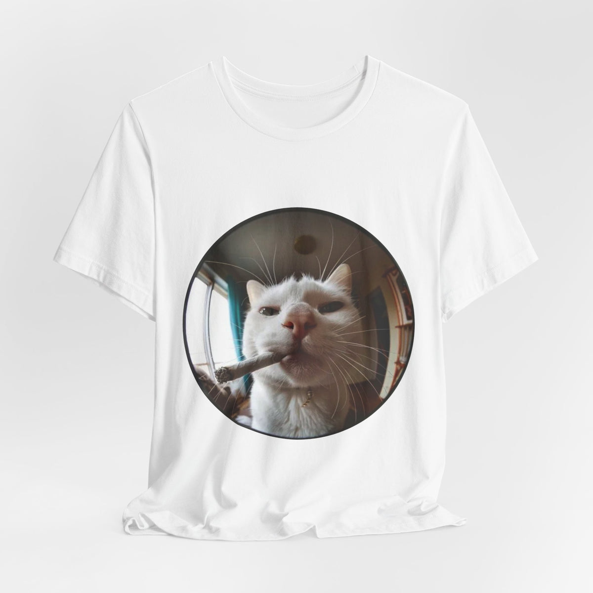 "SMOKING CAT" Tee