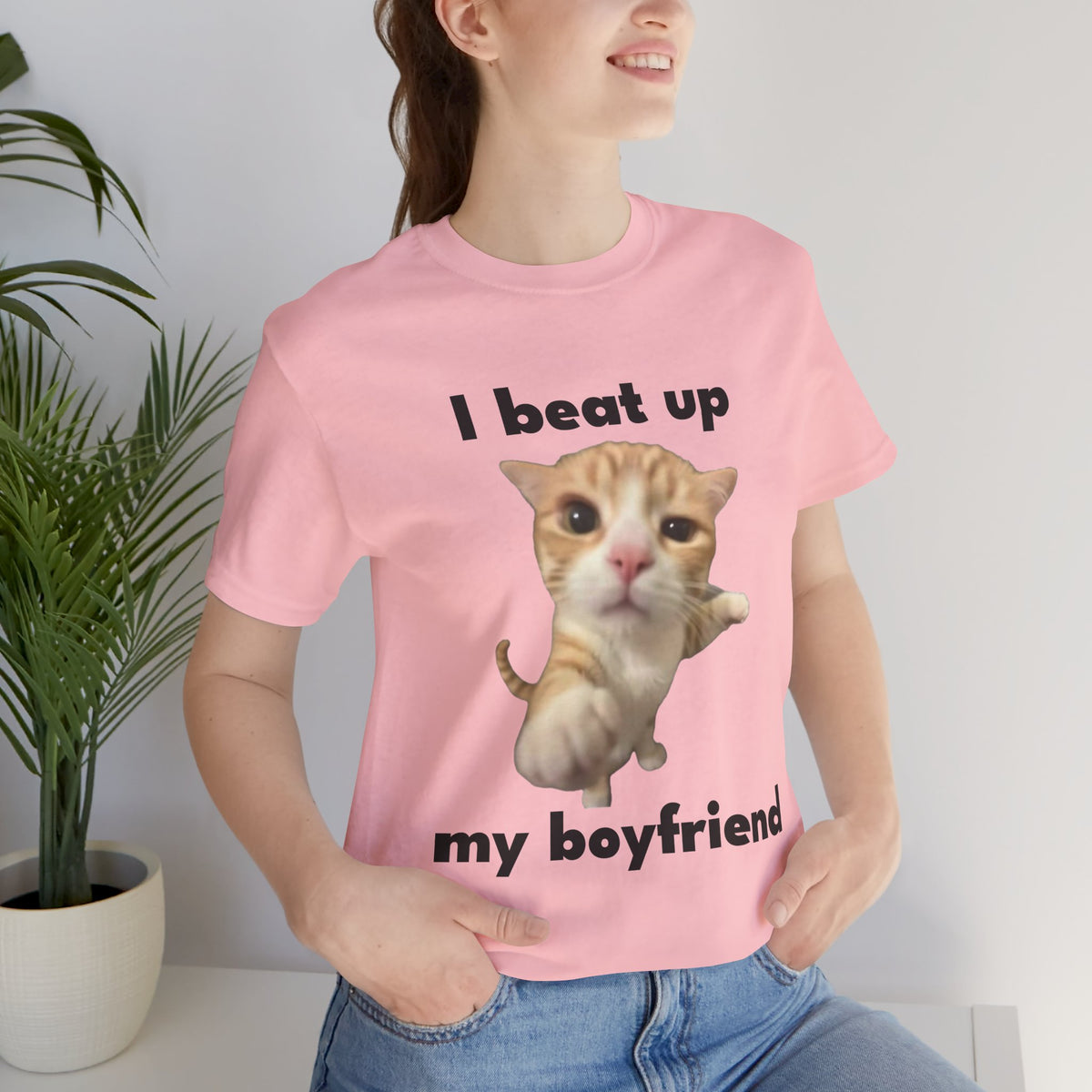 "I Beat Up My Boyfriend" Tee - KittyClo
