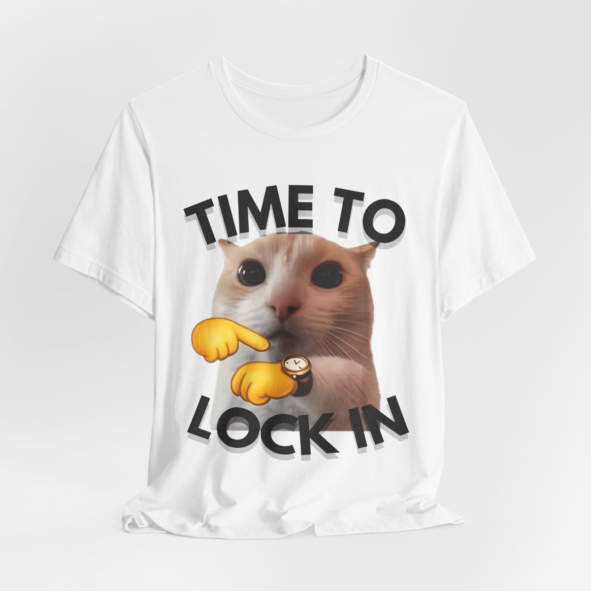 "TIME TO LOCK IN" Tee - KittyClo