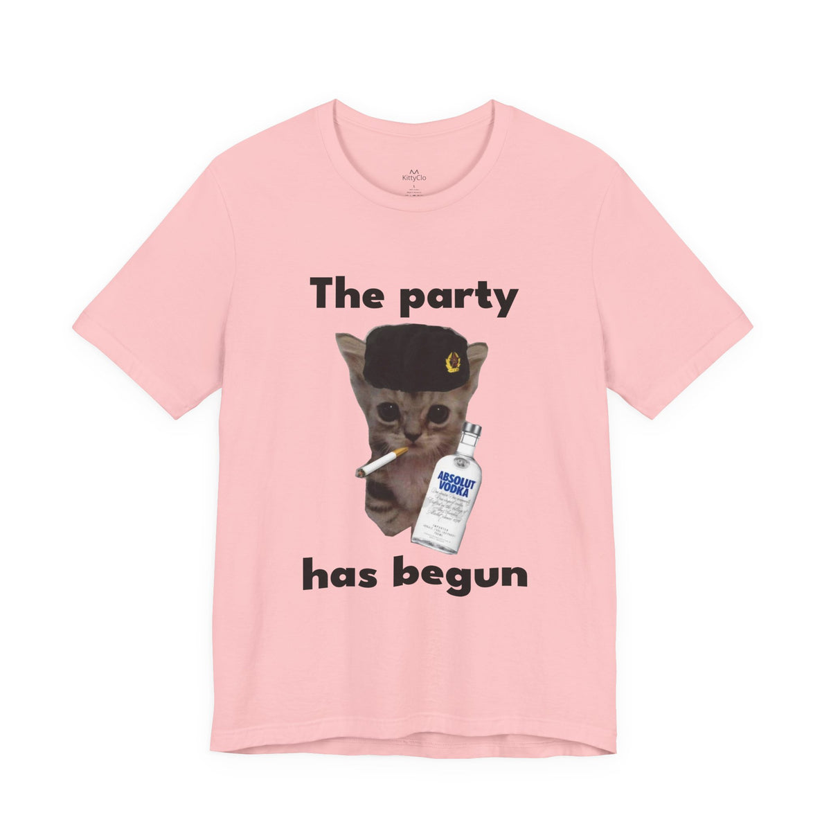 "THE PARTY HAS BEGUN" Tee - KittyClo