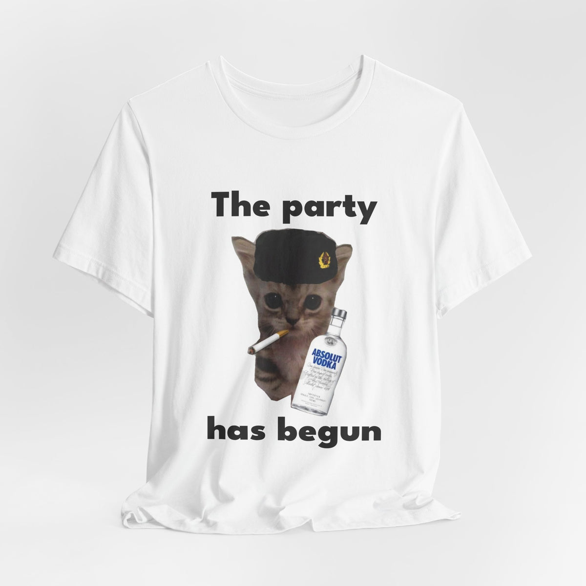 "THE PARTY HAS BEGUN" Tee - KittyClo