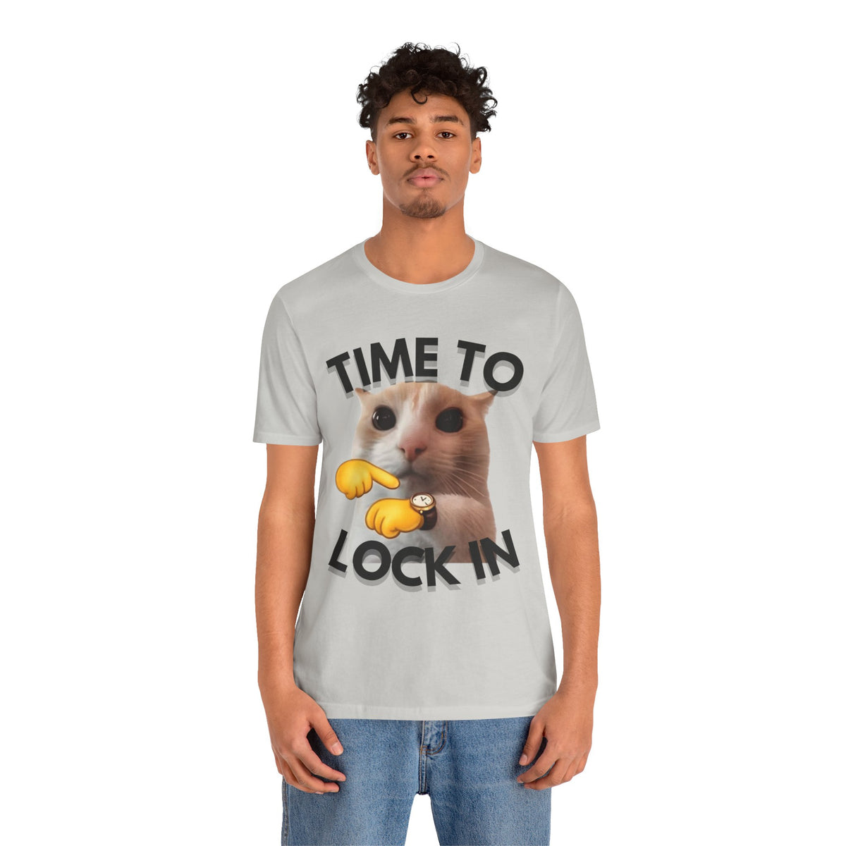 "TIME TO LOCK IN" Tee - KittyClo