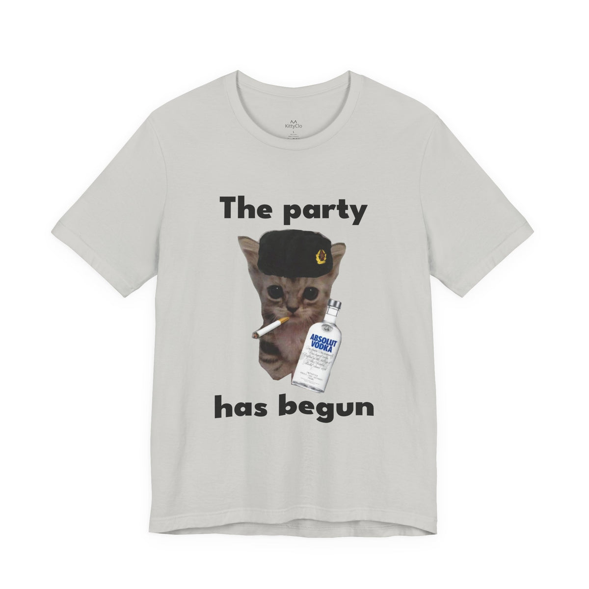 "THE PARTY HAS BEGUN" Tee - KittyClo