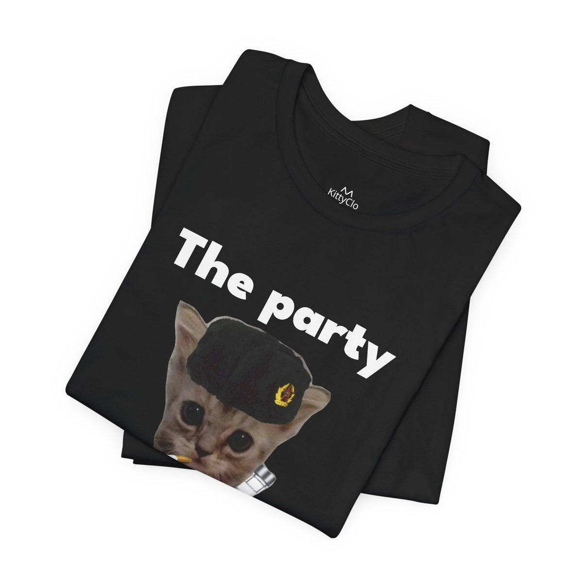 "THE PARTY HAS BEGUN" Tee - KittyClo
