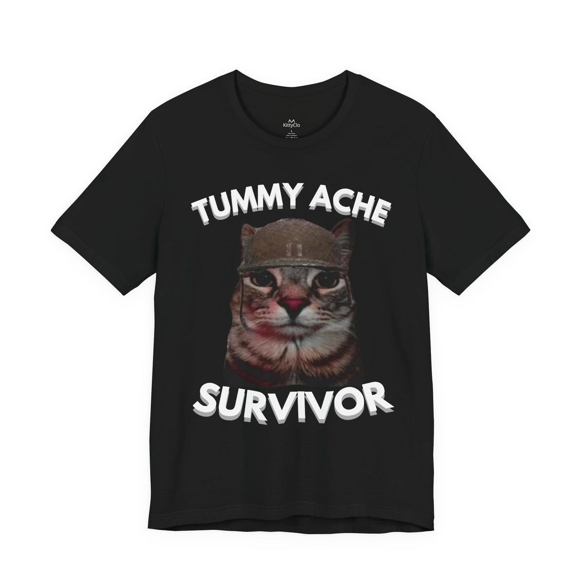 "TUMMY ACHE SURVIVOR" Tee - KittyClo