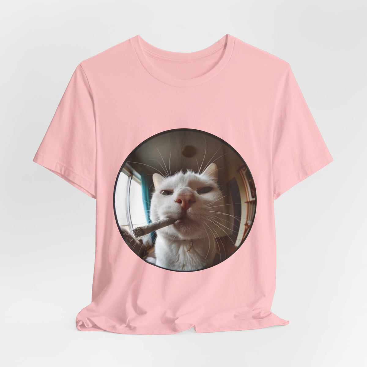 "SMOKING CAT" Tee