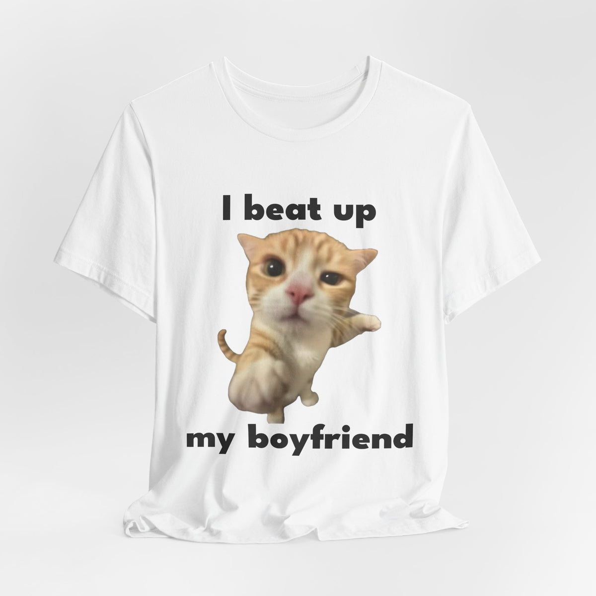 "I Beat Up My Boyfriend" Tee - KittyClo