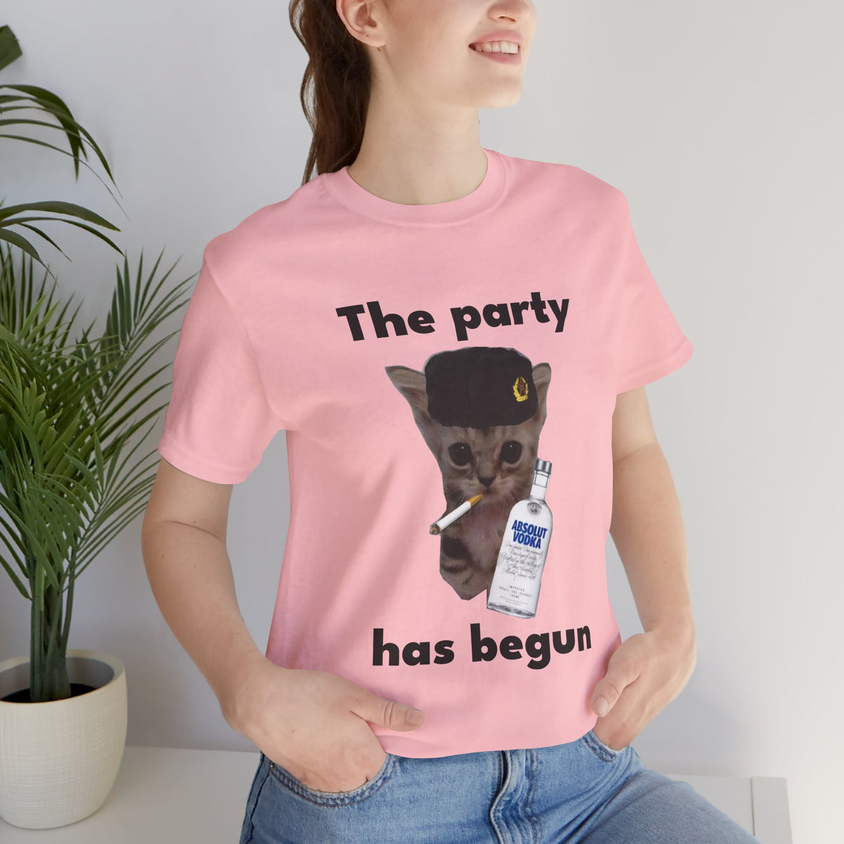 "THE PARTY HAS BEGUN" Tee - KittyClo