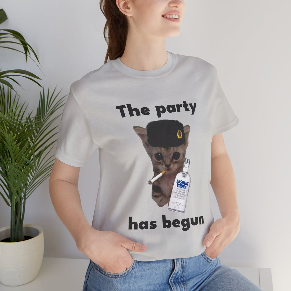 "THE PARTY HAS BEGUN" Tee - KittyClo