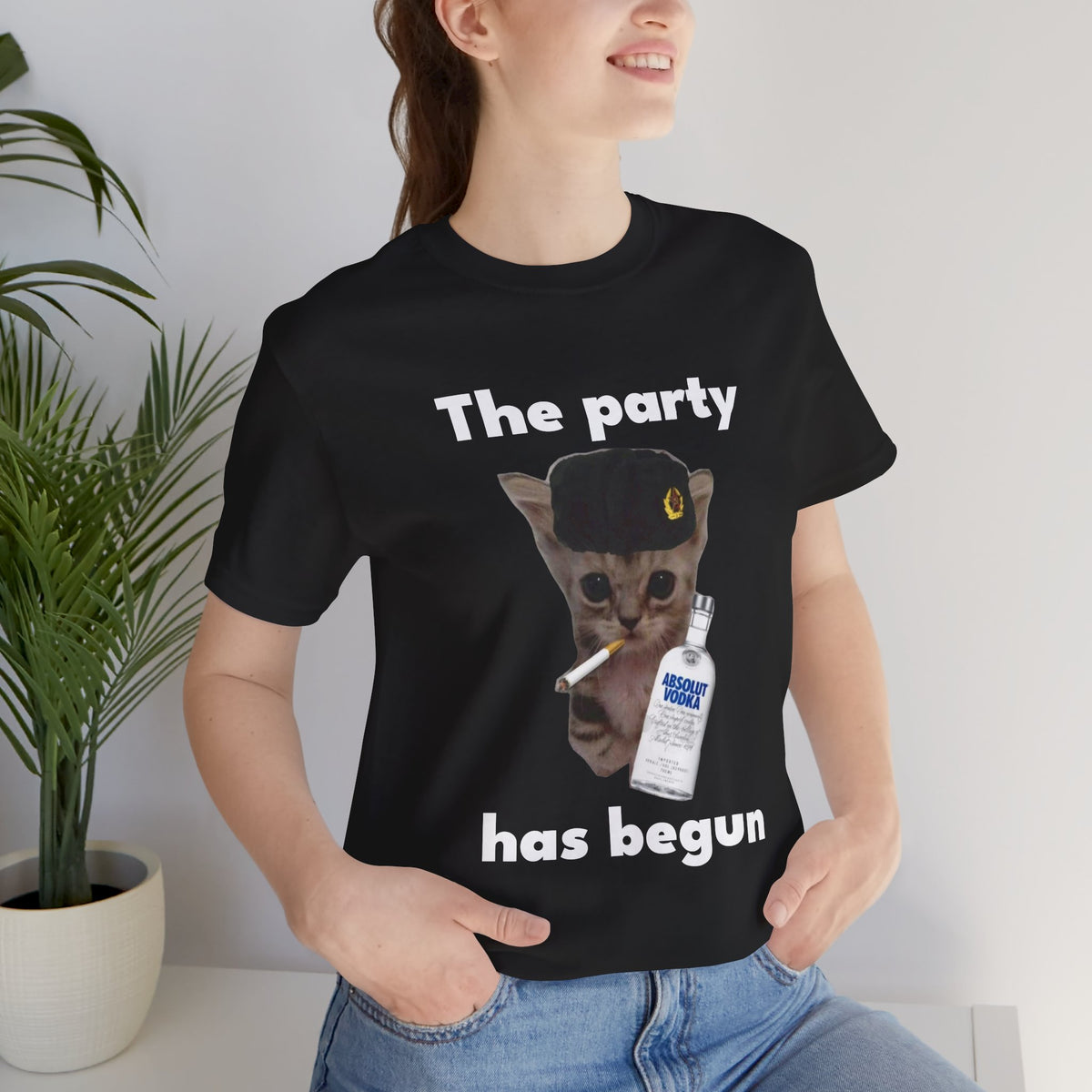 "THE PARTY HAS BEGUN" Tee - KittyClo