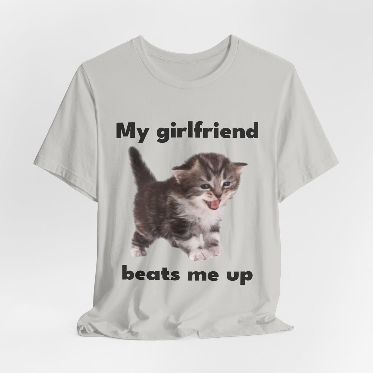 "My Girlfriend Beats Me Up" Tee - KittyClo