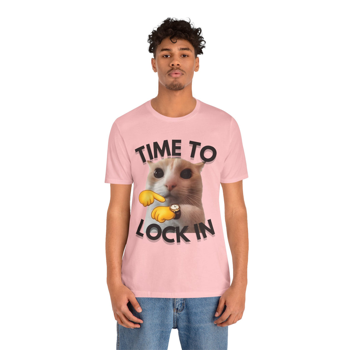 "TIME TO LOCK IN" Tee - KittyClo