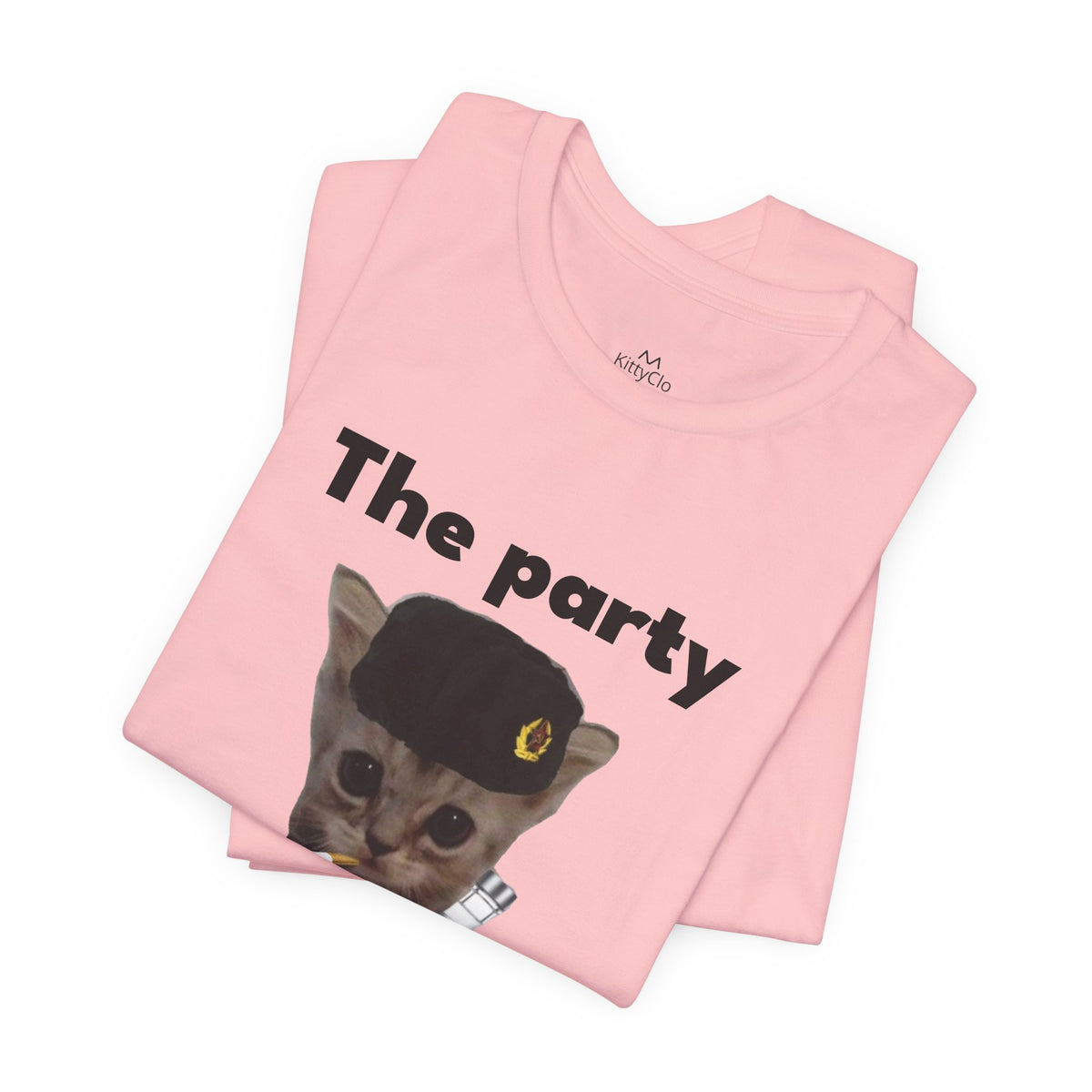 "THE PARTY HAS BEGUN" Tee - KittyClo