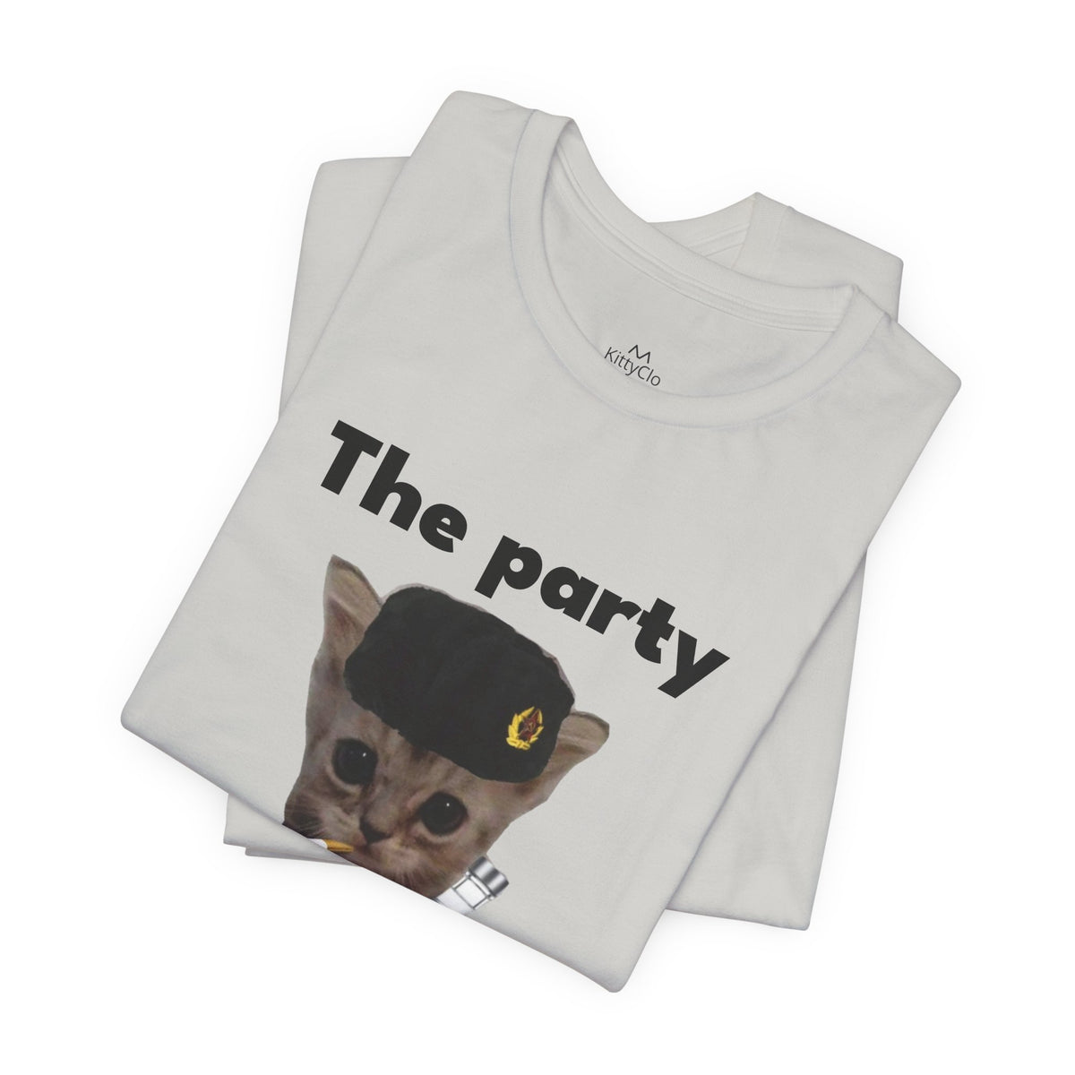 "THE PARTY HAS BEGUN" Tee - KittyClo