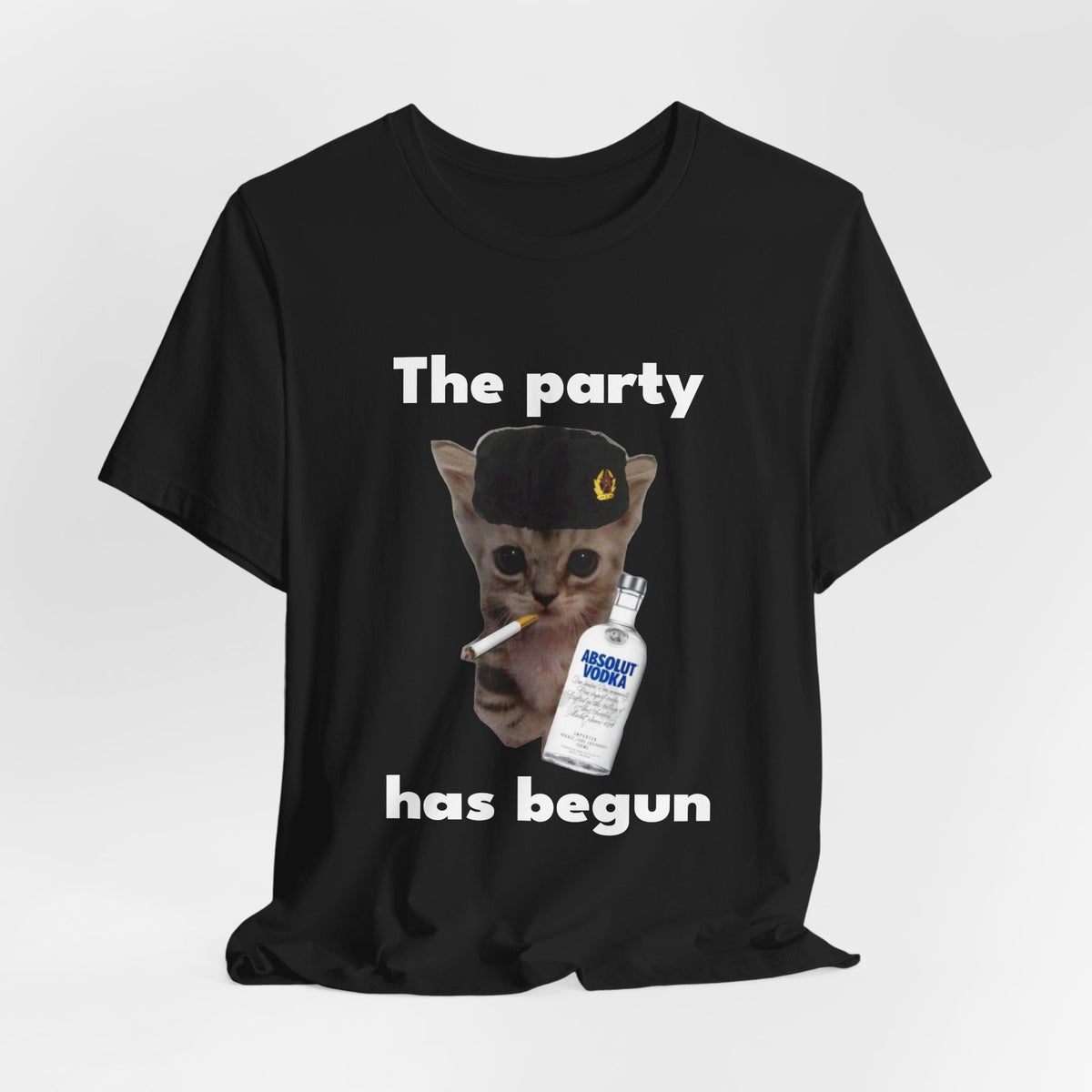 "THE PARTY HAS BEGUN" Tee - KittyClo