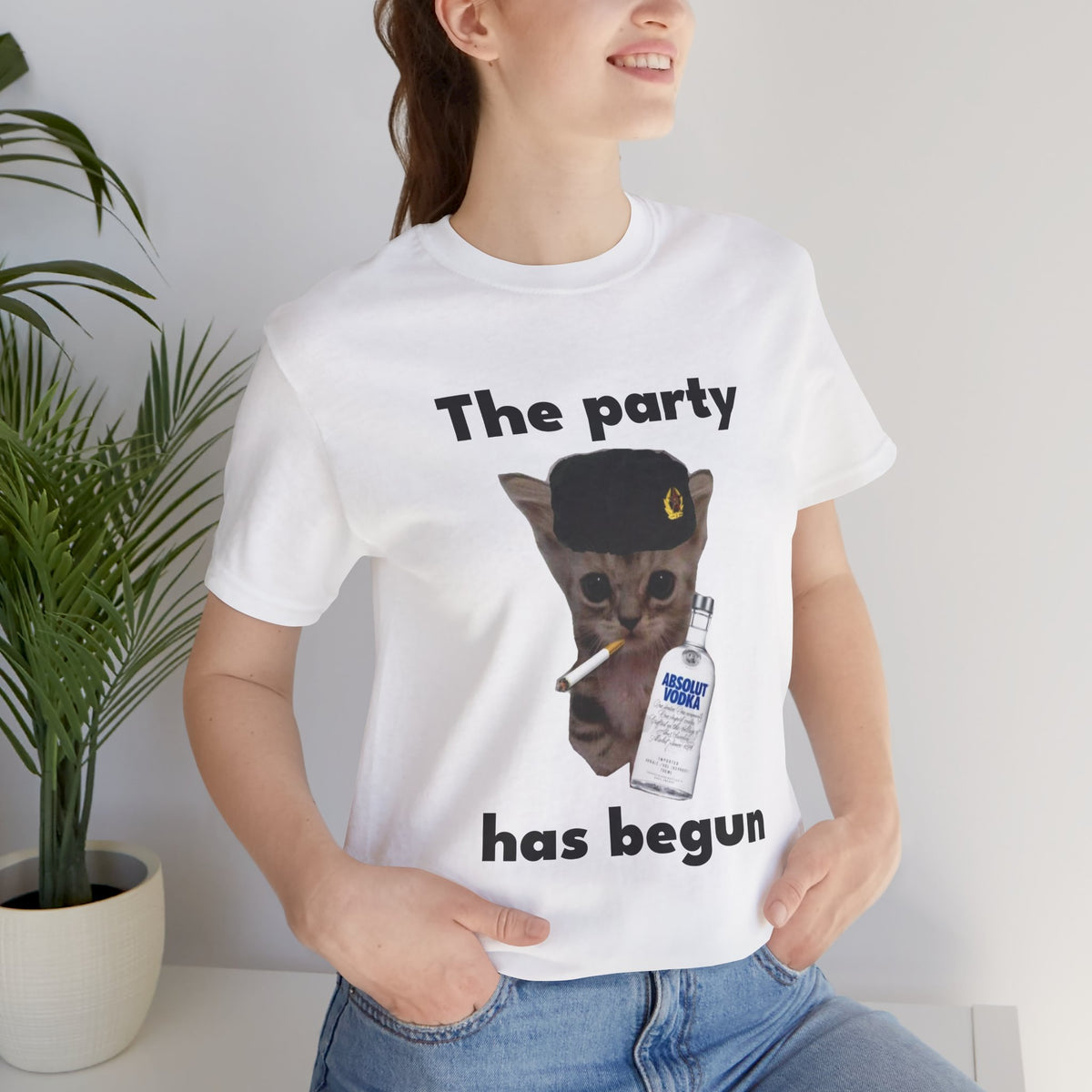 "THE PARTY HAS BEGUN" Tee - KittyClo