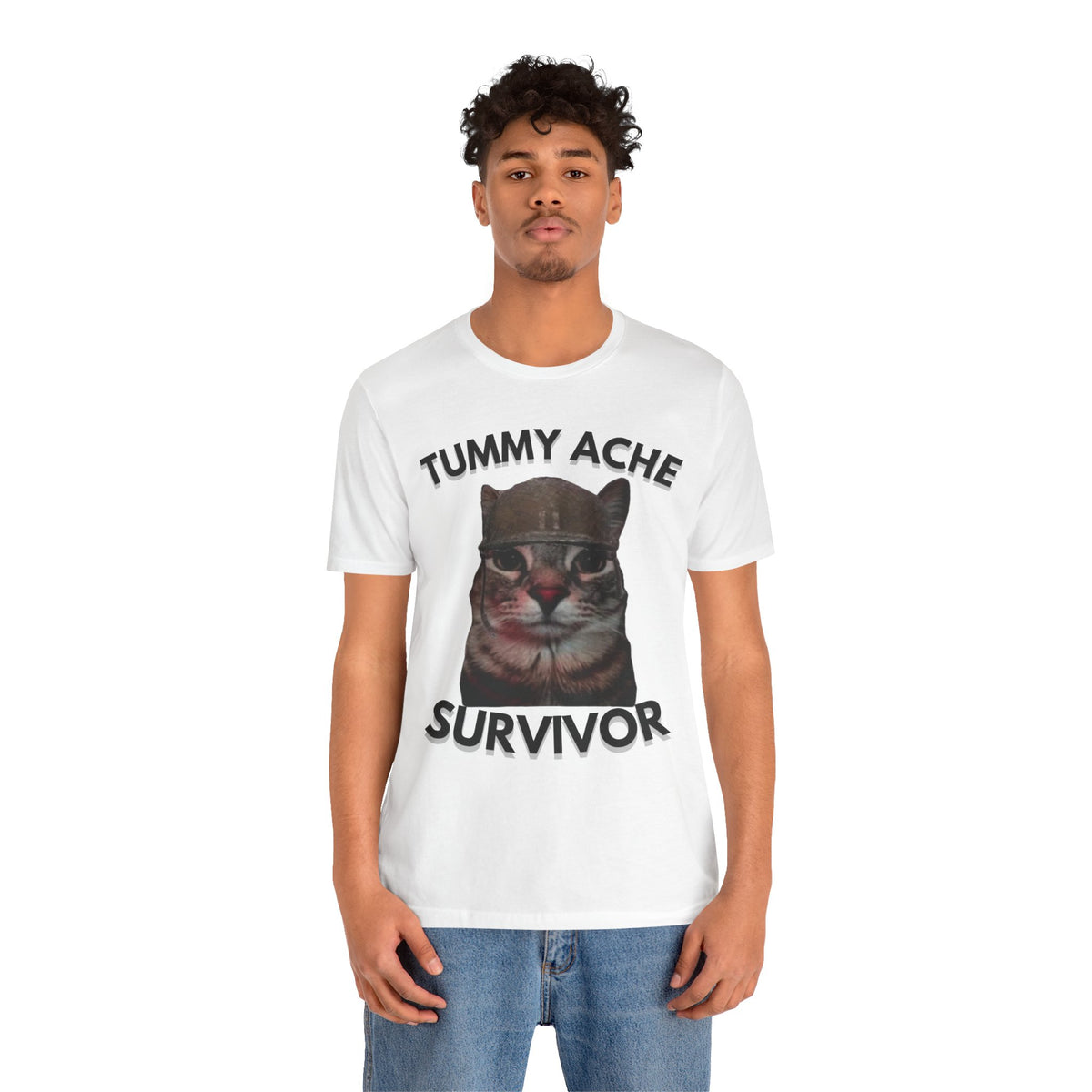 "TUMMY ACHE SURVIVOR" Tee - KittyClo