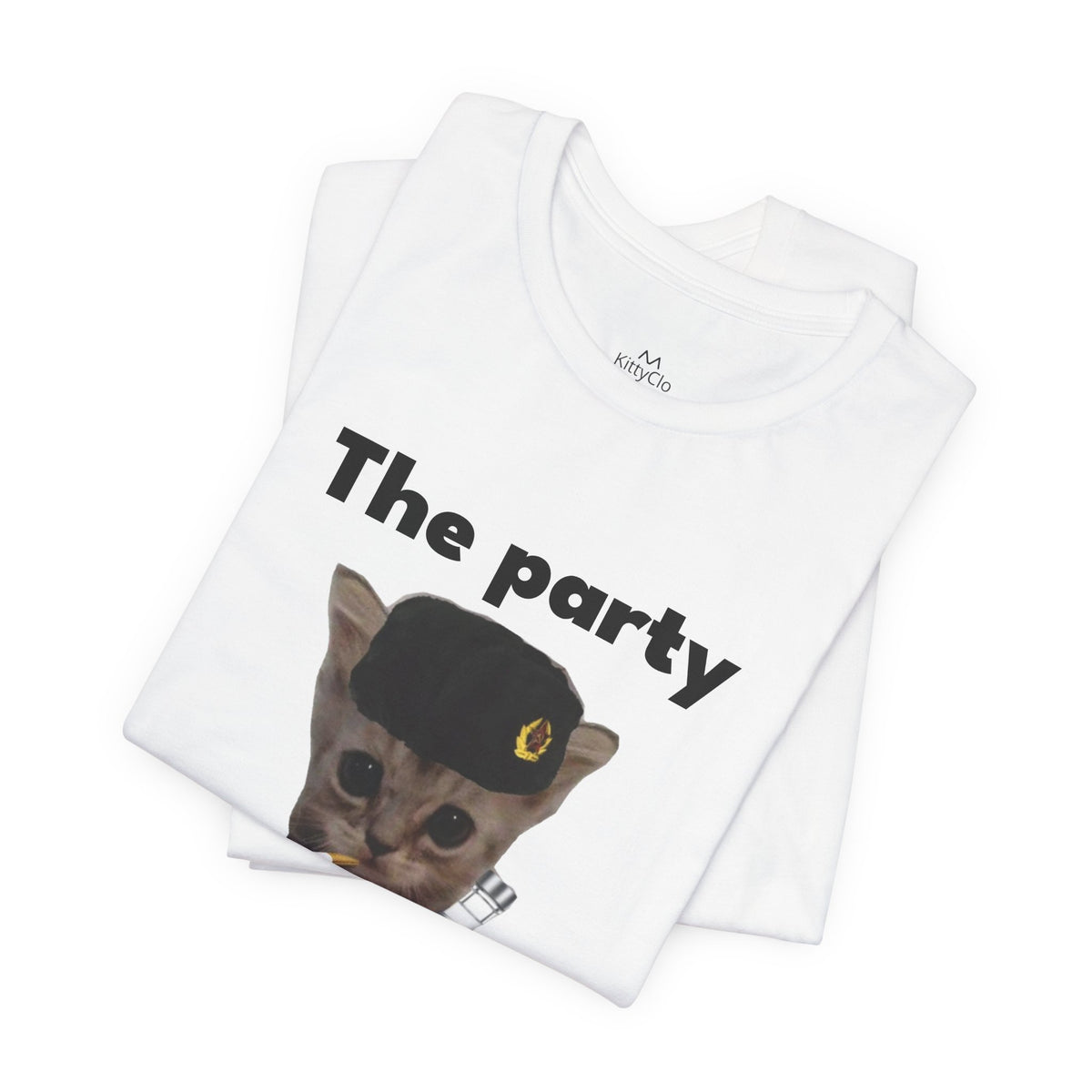 "THE PARTY HAS BEGUN" Tee - KittyClo