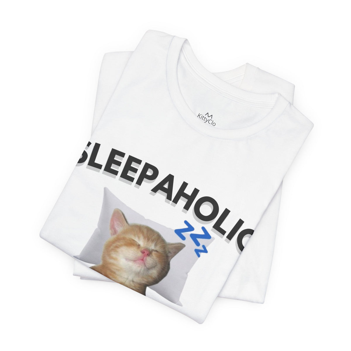"SLEEPAHOLIC" Tee - KittyClo
