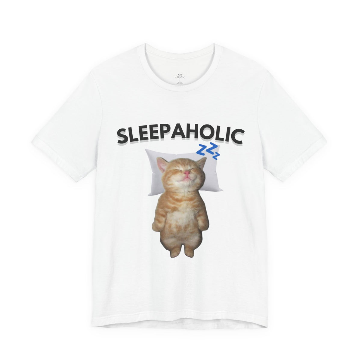 "SLEEPAHOLIC" Tee - KittyClo