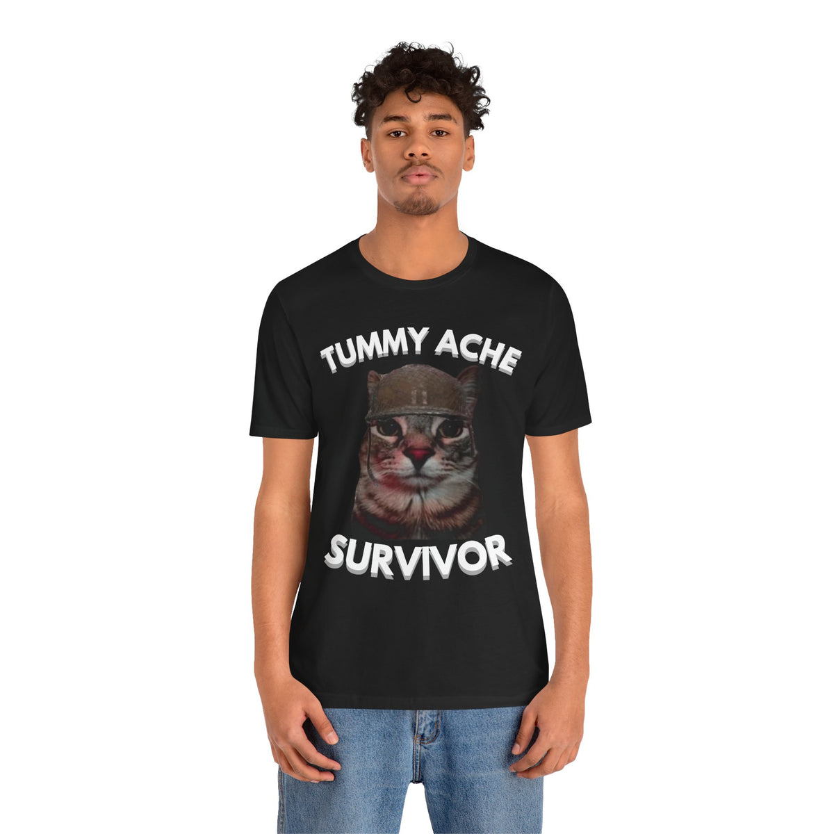 "TUMMY ACHE SURVIVOR" Tee - KittyClo