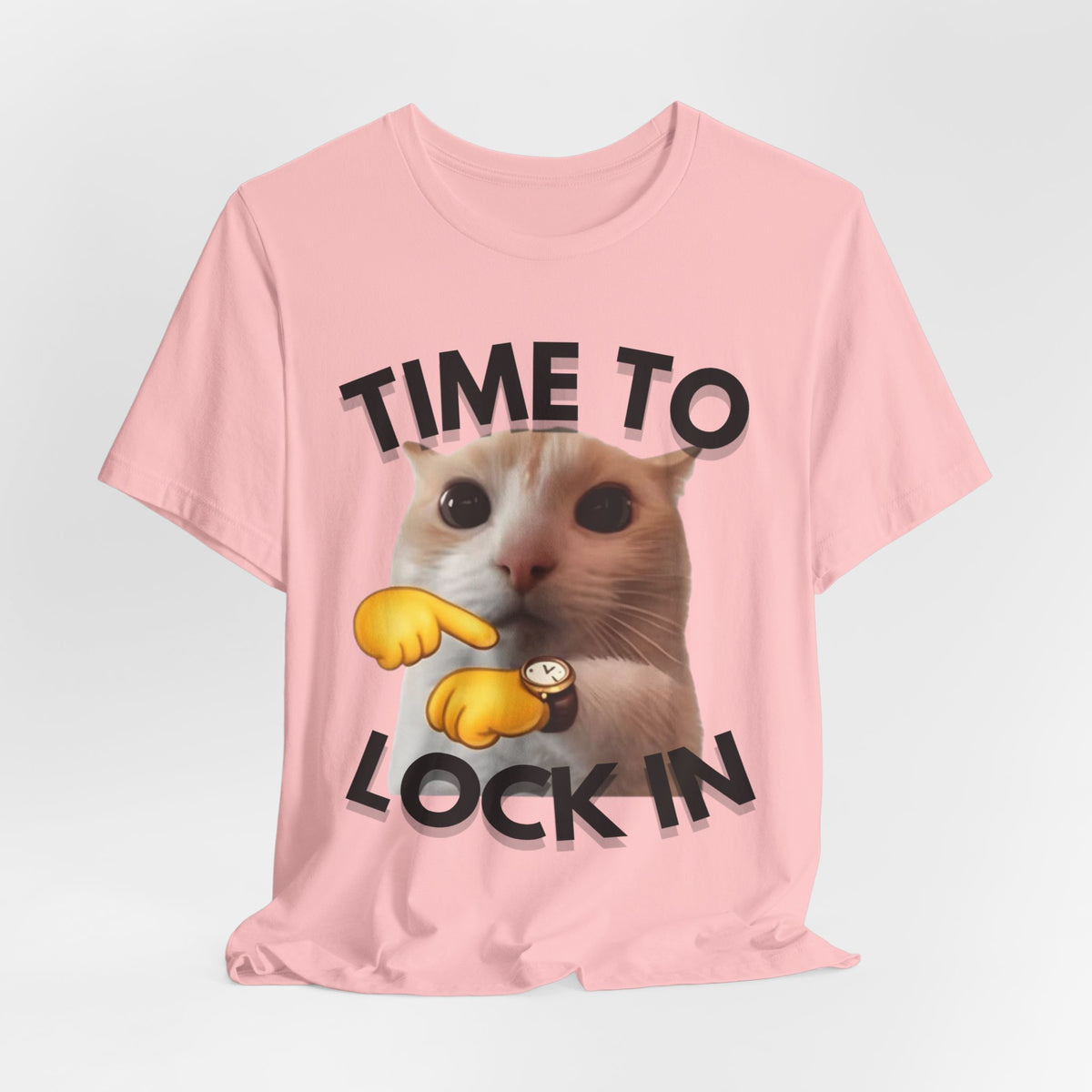 "TIME TO LOCK IN" Tee - KittyClo