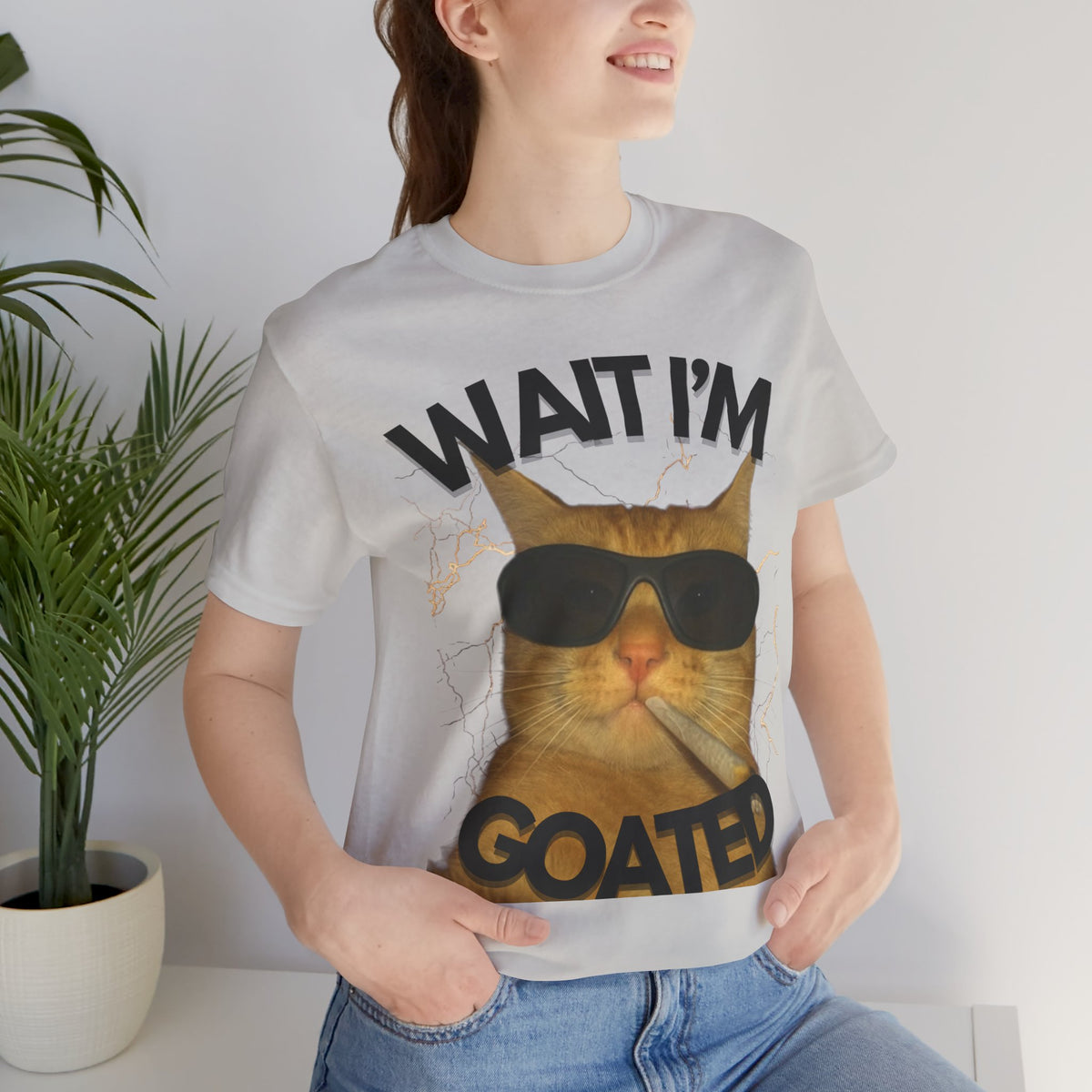 "WAIT I'M GOATED" Tee - KittyClo
