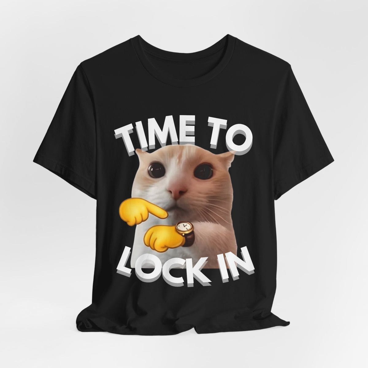 "TIME TO LOCK IN" Tee - KittyClo