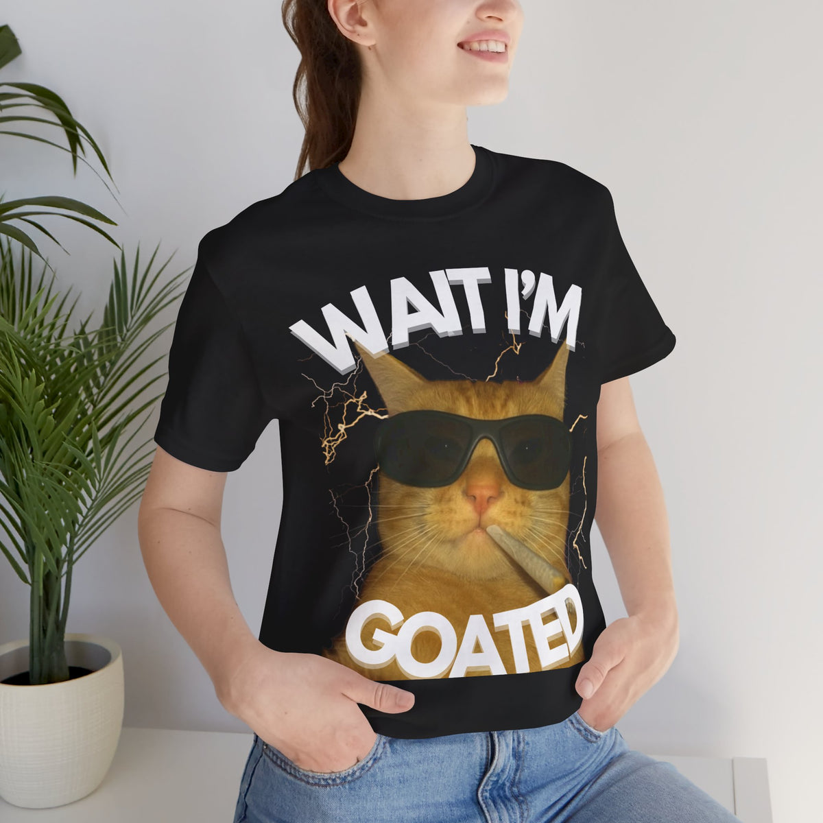 "WAIT I'M GOATED" Tee - KittyClo