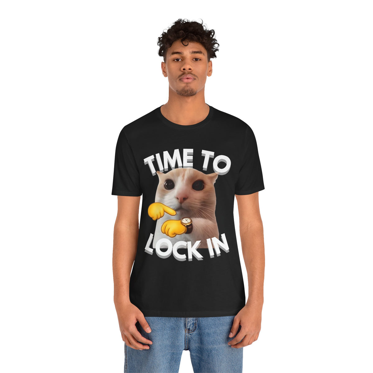 "TIME TO LOCK IN" Tee - KittyClo