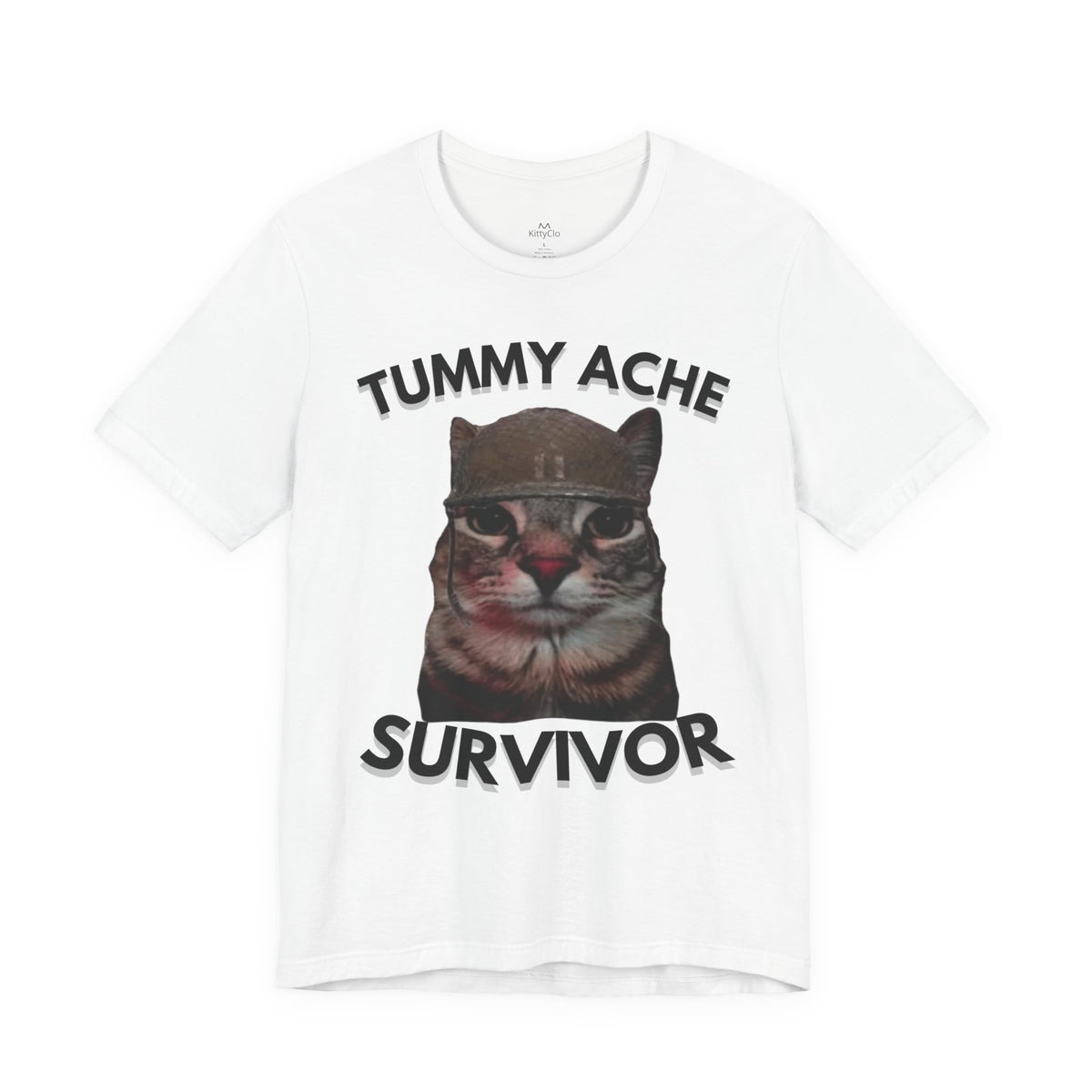 "TUMMY ACHE SURVIVOR" Tee - KittyClo
