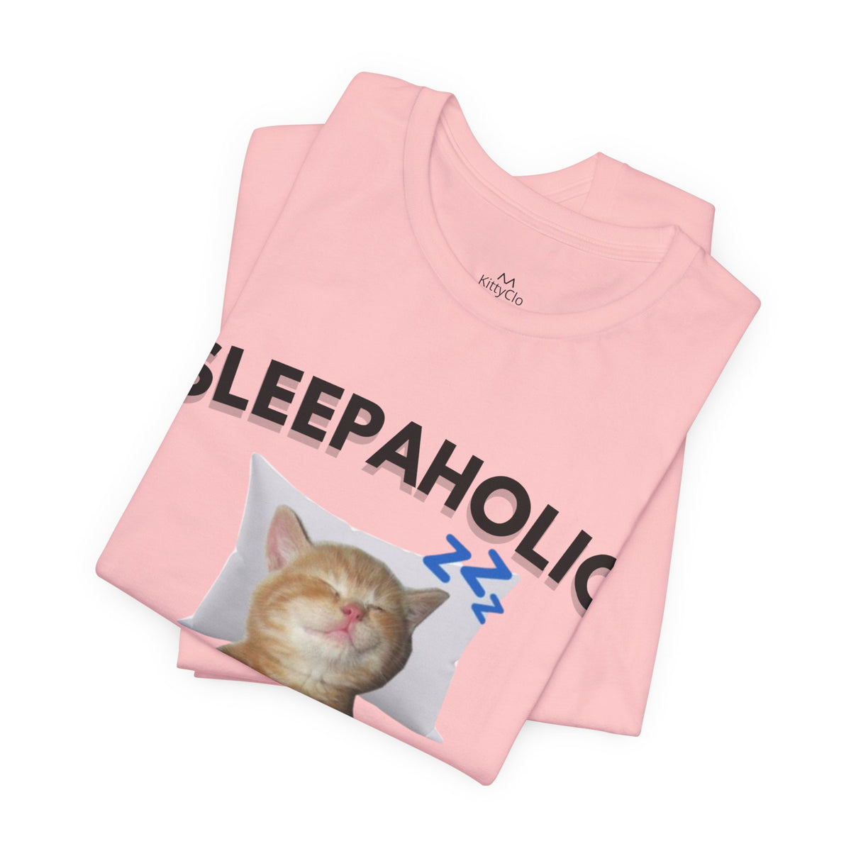 "SLEEPAHOLIC" Tee - KittyClo