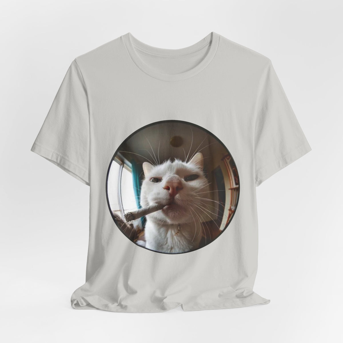 "SMOKING CAT" Tee