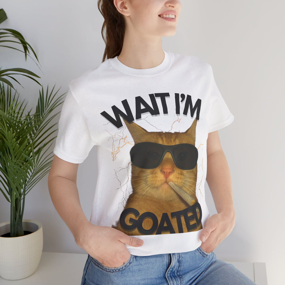 "WAIT I'M GOATED" Tee - KittyClo