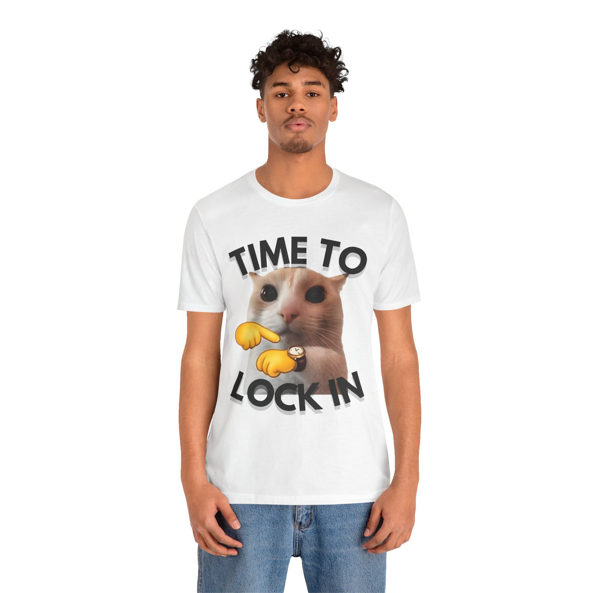 "TIME TO LOCK IN" Tee - KittyClo