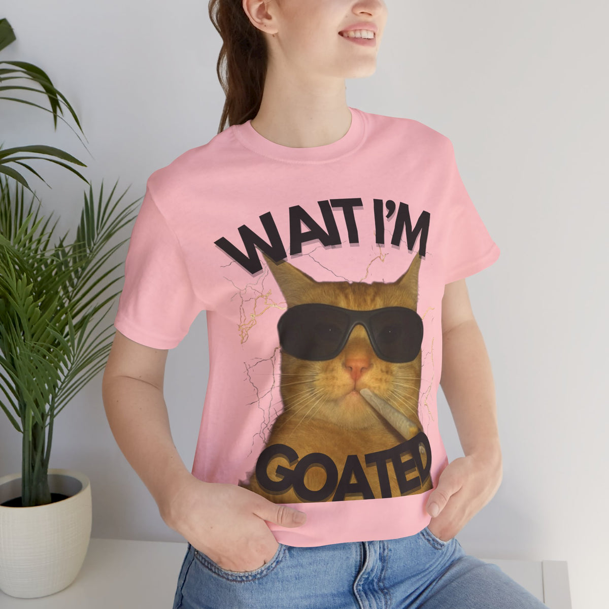 "WAIT I'M GOATED" Tee - KittyClo